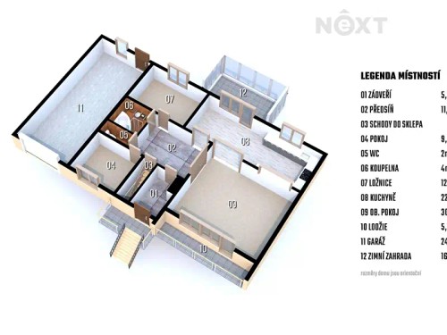 Prodej domu 196 m², pozemek 592 m²