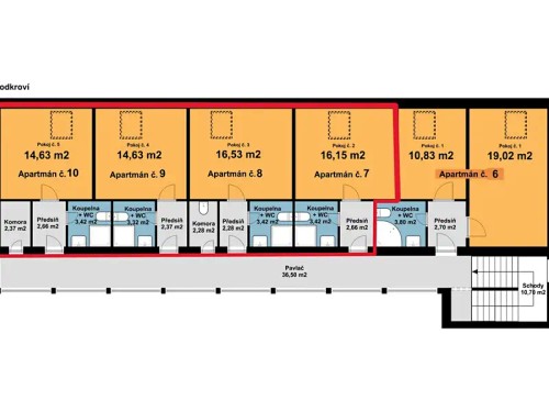 Prodej bytu 1+kk 22 m²