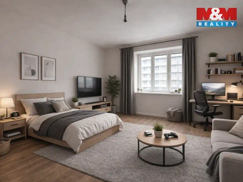 Prodaný byt 1+kk 29 m²