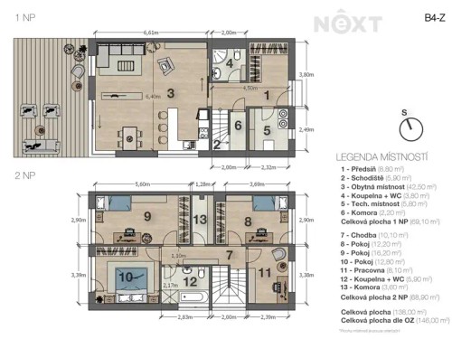 Prodej domu 146 m², pozemek 502 m²