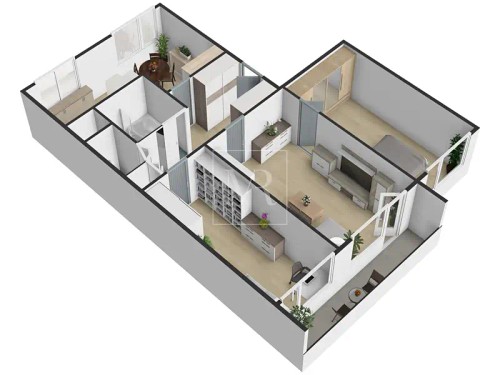 Prodaný byt 3+1 74 m²
