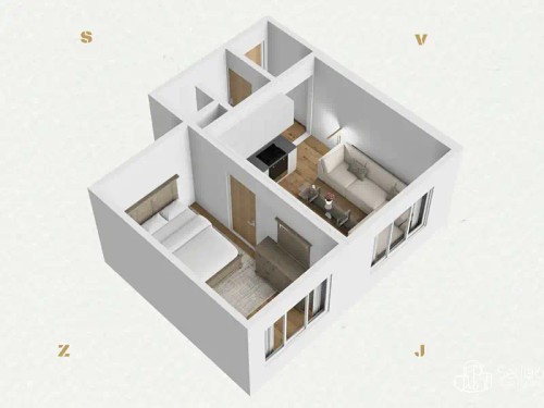 Prodej bytu 1+1 35 m²