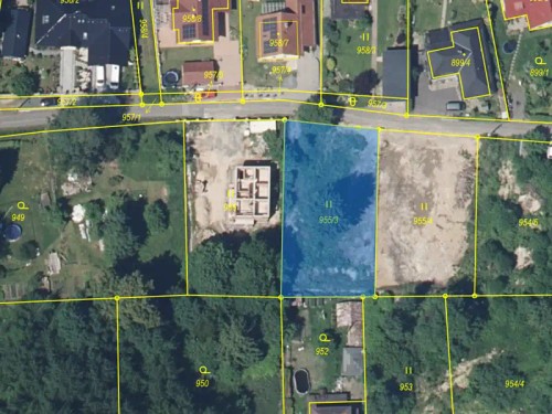 Prodej stavebního pozemku 959 m²