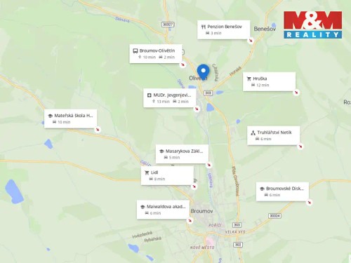 Prodaný  byt 3+1 53 m²