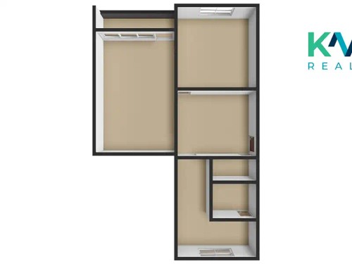Prodej bytu 2+1 56 m²