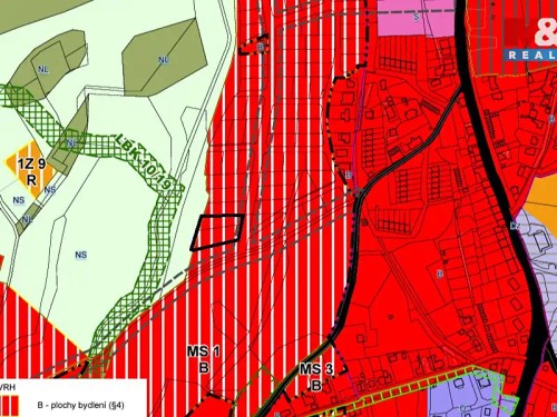 Prodej stavebního pozemku 1247 m²