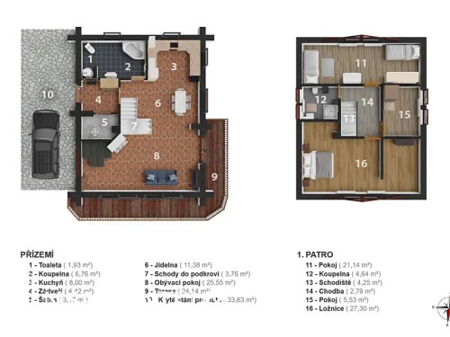 Prodej domu 131 m², pozemek 2000 m²