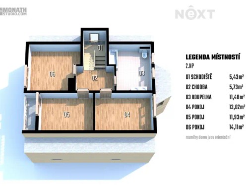 Prodej domu 220 m², pozemek 695 m²