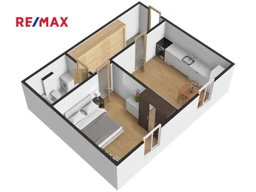 Prodaný byt 1+1 40 m²