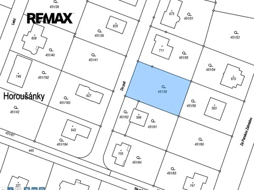 Prodej stavebního pozemku 820 m²