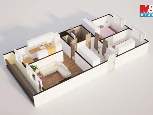 Prodaný byt 3+1 70 m²