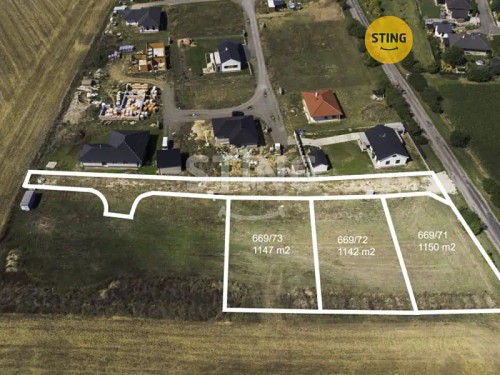 Prodej stavebního pozemku 1142 m²