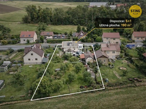 Prodej domu 190 m², pozemek 1250 m²