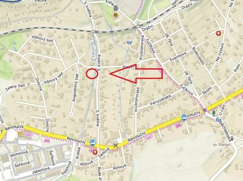 Prodej stavebního pozemku 873 m²