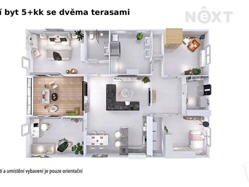 Prodaný byt 5+kk 154 m²
