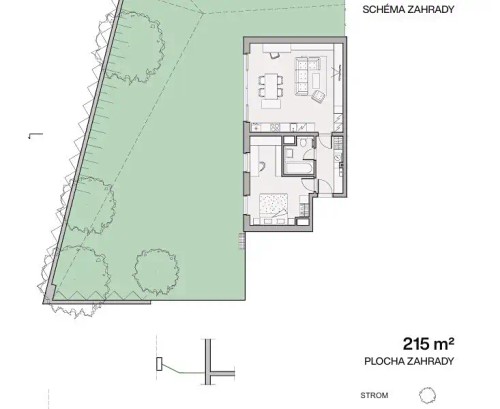Prodej bytu 2+kk 54 m²