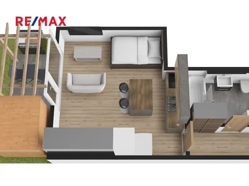 Prodaný byt 1+kk 32 m²
