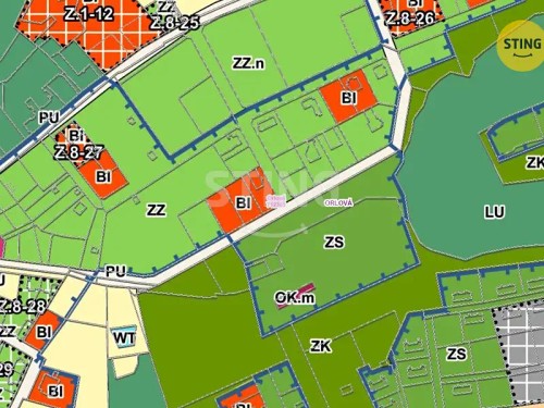 Prodej stavebního pozemku 853 m²