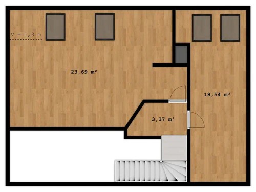 Prodaný byt 3+kk 90 m²