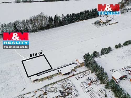 Prodej stavebního pozemku 878 m²