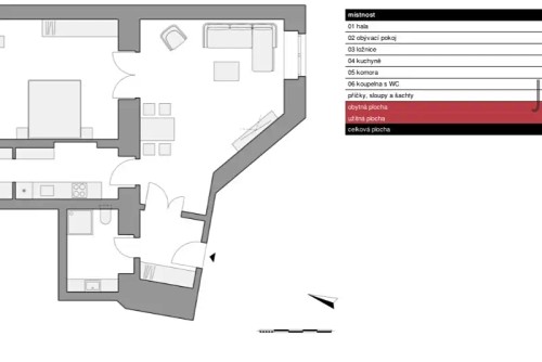 Prodej bytu 2+1 79 m²
