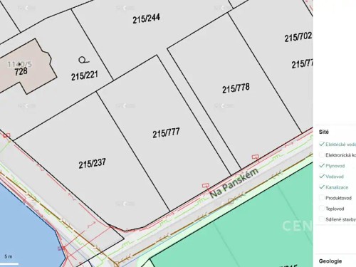 Prodej stavebního pozemku 630 m²