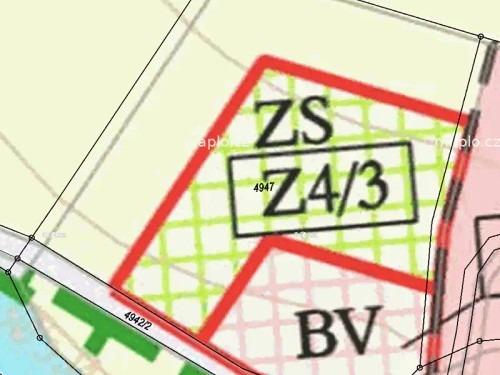 Prodej stavebního pozemku 4871 m²