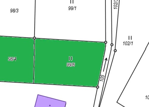 Prodej stavebního pozemku 952 m²