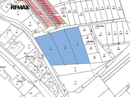 Prodej stavebního pozemku 4772 m²
