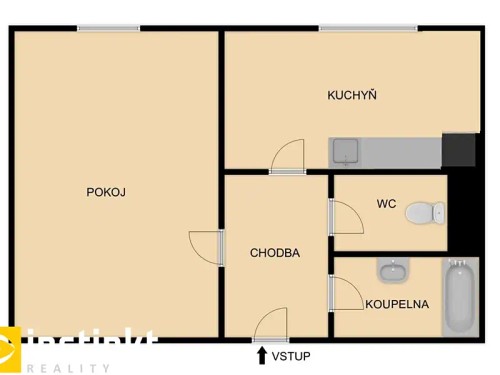 Prodej bytu 1+1 31 m²