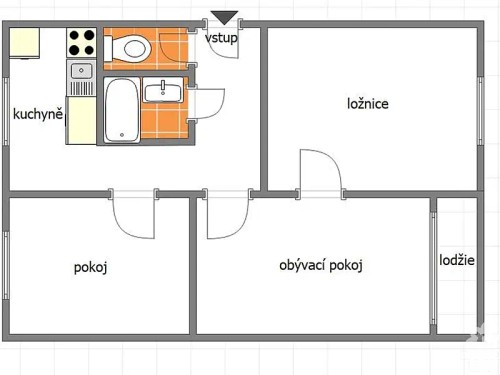 Prodaný byt 3+1 71 m²