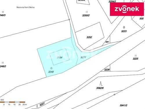 Prodej stavebního pozemku 1205 m²