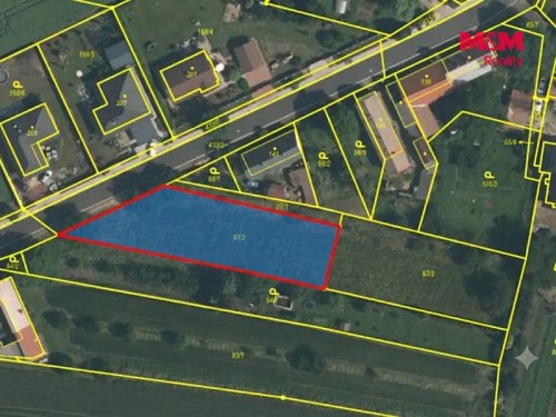 Prodej stavebního pozemku 1367 m²