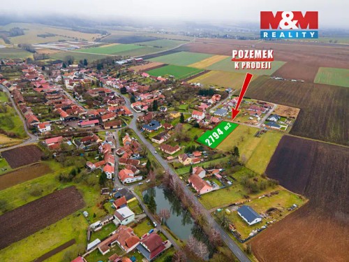 Prodej stavebního pozemku 2794 m²