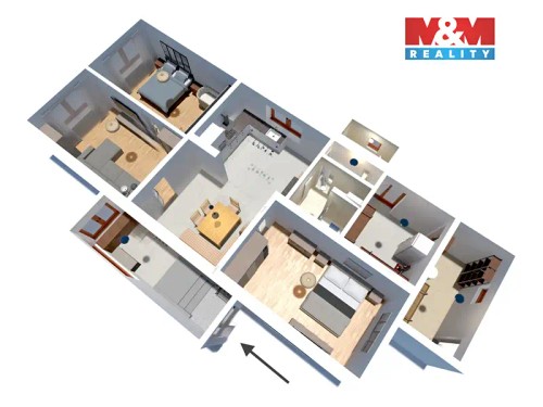 Prodej domu 225 m², pozemek 1397 m²