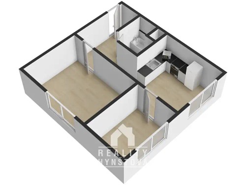 Prodaný byt 2+1 46 m²