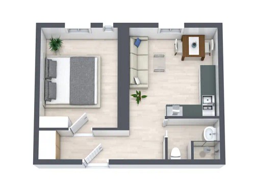 Prodaný  byt 2+kk 32 m²