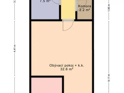 Prodej bytu 2+kk 64 m²