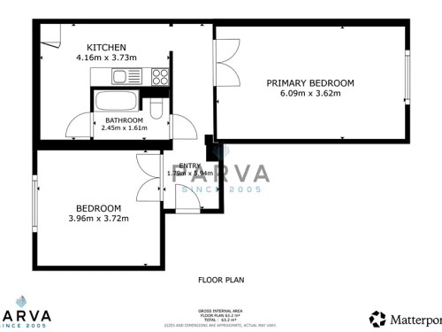 Prodaný byt 2+1 58 m²