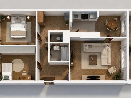Prodej bytu 3+1 80 m²