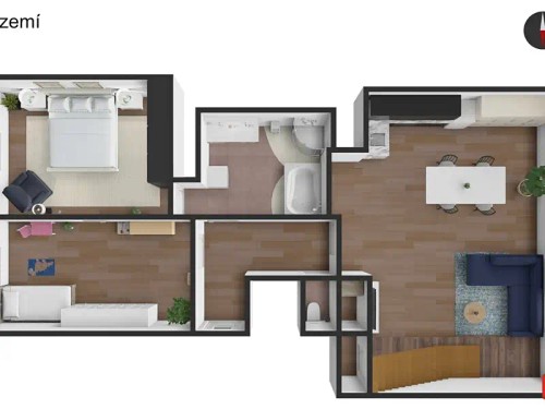 Prodej bytu 4+kk 120 m²