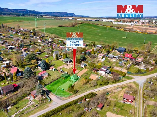 Prodaná chata 12 m², pozemek 449 m²