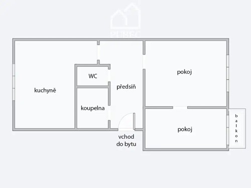Prodaný byt 2+1 60 m²