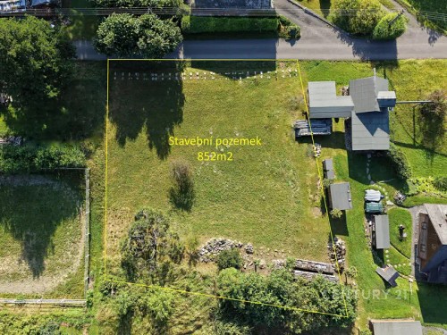 Prodej stavebního pozemku 852 m²