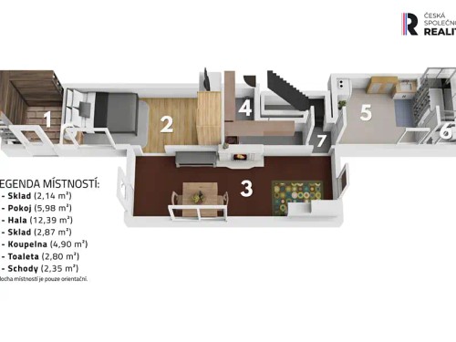 Prodej chaty 86 m², pozemek 381 m²