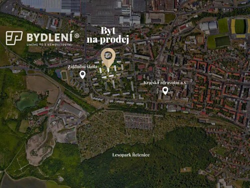 Prodej bytu 2+1 52 m²