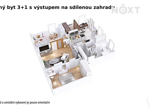 Prodaný byt 3+1 99 m²