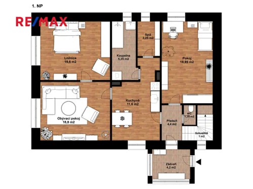 Prodej chalupy 166 m², pozemek 522 m²