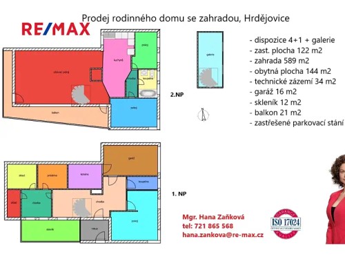 Prodej domu 206 m², pozemek 711 m²