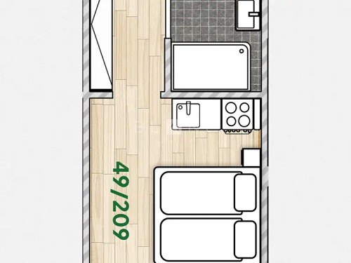 Prodej bytu 1+kk 16 m²